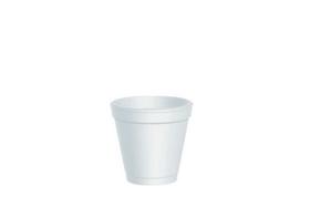 Copo isopor termico serie 4 120ml branco eps 25un dart