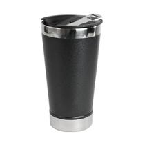 Copo isotermico de aço inox com tampa e abridor 510ml