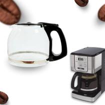 Copo Jarra Cafeteira Oster 36 Preta Vidro Resistente Copo Jarra Cafeteira Oster 36 Preta Vidro Resistente