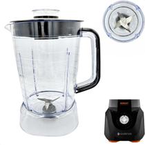 Copo Jarra de Liquidificador Cadence Robust Sangel Tampa Preta