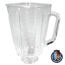 Copo Jarra de Vidro sem Tampa Compatível com Liquidificador Oster Osterizer Clássico 1,25 litro Quadrado