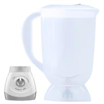 Copo Jarra Liquidificador Acrílico Translúcido Com Tampa Compatível Mondial Durabrand Ultramix Copo Jarra Liquidificador Acrílico Translúcido Com Tampa Compatível Mondial Durabrand Ultramix