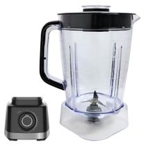 Copo Jarra Liquidificador Compatível Semp Easy Britania BLQ1300P Fortis Turbo 2L Acrílico Faca 4 Dentes