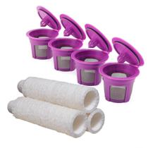 Copo K reutilizável em cápsulas de café Irmidi com 100 filtros descartáveis Copo K reutilizável em cápsulas de café Irmidi com 100 filtros descartáveis