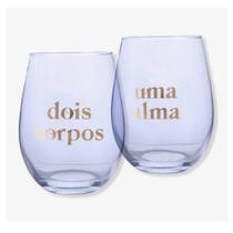 Copo kitc/2 Egg Glass 450ml Amor Dois Corpos ZonaCriativa Copo kitc/2 Egg Glass 450ml Amor Dois Corpos ZonaCriativa
