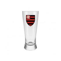 Copo Lager Cerveja/Chopp Time Flamengo 300ml - Allmix