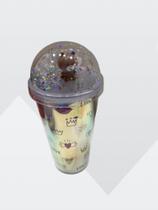 Copo Led 450ml com canudo - Plastico para balada - Interponte