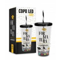 Copo Led Canudo Formatura 2413