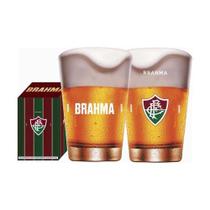 Copo Licenciado Fluminense P Cerveja Chopp Globimport BRAHMA 350ML