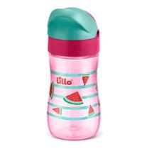 Copo Lillo Evolution Canudo Silicone Retratil 300ml Rosa Copo Lillo Evolution Canudo Silicone Retratil 300ml Rosa