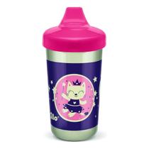 Copo Lillo Max 320ml Brilha no Escuro Antivazamento Azul Copo Lillo Max 320ml Brilha no Escuro Antivazamento Azul