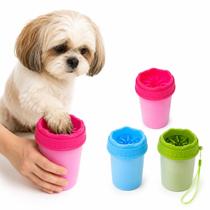 Copo Limpador de Patas Cachorro Pequeno Pet 300ml Cerdas de Silicone Lava Patinhas Cor Sortida Copo Limpador de Patas Cachorro Pequeno Pet 300ml Cerdas de Silicone Lava Patinhas Cor Sortida
