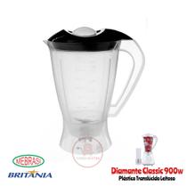 Copo Liquidificador Britania Diamante Classic Filter 900w Translúcido Copo Liquidificador Britania Diamante Classic Filter 900w Translúcido