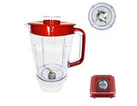 Copo liquidificador comp semp easy li6019 tampa vermelha mm2064