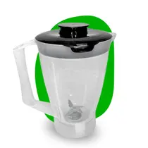 Copo Liquidificador Compátivel com WALITA POWER CHOP RI7300 RI7301 RI7302 RI7303 600 750 1000W TRANSLUCIDO