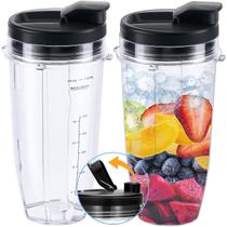 Copo liquidificador de reposição ABTER 700mL com tampa Nutri Ninja