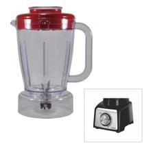 Copo Liquidificador Mondial L1000/1100/1200 Cristal Original Reposição Completo Acrílico Resistente Tritura Mistura Fácil
