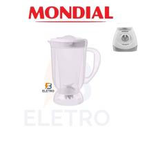 Copo Liquidificador Mondial Power 2i NL-26 De Plástico Leitoso