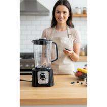 Copo Liquidificador Multichef 4 em 1 600W Preto 1.5L Acrílic