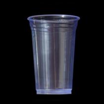 Copo Liso Descartável PP Chopp Açaí 500ml Transparente 50un - Copozan