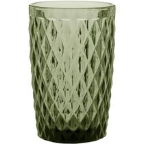 Copo Long Drink 12X8X8Cm 370Ml Vidro Verde 6Pç Copo Long Drink 12X8X8Cm 370Ml Vidro Verde 6Pç