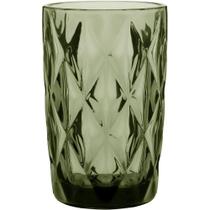 Copo Long Drink 13X8X8Cm 370Ml Vidro Verde 6Pç Copo Long Drink 13X8X8Cm 370Ml Vidro Verde 6Pç