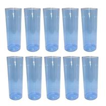 Copo Long Drink Azul 10 Unidades Copo Long Drink Azul 10 Unidades