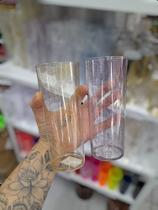 Copo long drink glitter