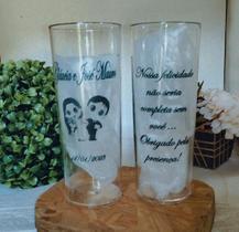 Copo long drink incolor personalizado acrilico Copo long drink incolor personalizado acrilico