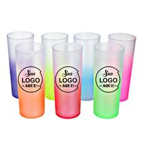 Copo Long Drink Jateado 350ml Acrílico LISO Kit c/ 10 copos