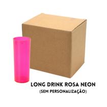 Copo Long Drink Neon Premium Sem Personalização - CAIXA