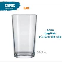 Copo Long Drink Para Bar 340Ml 12 Unidades - Nadir 2606/030