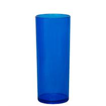 Copo Long Drink Party Azul Neon - 320mL - Neoplas