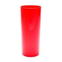 Copo Long Drink Vermelho Sólido - 340ml