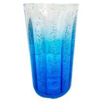 Copo Longo Escuro Bolhas Acrílico Azul 50110 - EntreCasa
