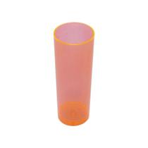 Copo Longo Laranja Neon 350ml Brcopos