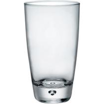 Copo Luna Bormioli Rocco 14x8x8cm Vidro Transparente 350ml 3pçs Bebidas Água Suco e Coquetel na Mesa