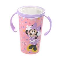 Copo Magic Treinamento Antivazamento Mickey / Minnie Com Alça 360º 280ml Plasútil