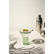 Copo Martini KALALOU transparente com base sólida