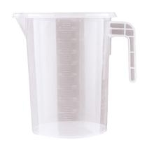 Copo Medidor 5L de Plástico com Tampa para Receitas Culinárias