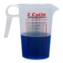 Copo Medidor de Óleo MEASURE RIGHT 16 oz com Tabela de Proporções Copo Medidor de Óleo MEASURE RIGHT 16 oz com Tabela de Proporções