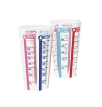 Copo Medidor Decorado 500ml em Plástico Colorido - Plasútil Copo Medidor Decorado 500ml em Plástico Colorido - Plasútil