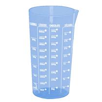 Copo Medidor Dosador Graduado Multiuso 500ml AZ Copo Medidor Dosador Graduado Multiuso 500ml AZ