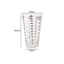 Copo Medidor Em Acrílico Alves Plastic 700 ml Copo Medidor Em Acrílico Alves Plastic 700 ml