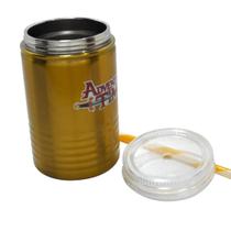 Copo Metal com tampa e canudo 550ml para água sucos shakes Copo Metal com tampa e canudo 550ml para água sucos shakes
