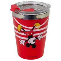 Copo Mickey Mouse Quente Gelado 300ml Com Tampa Oficial Disney