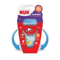 Copo Mini Magic Cup 360º com Alça Nuk Evolution 6+ Meses Boys 160ml