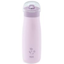 Copo Mini-me Flip Inox 500ml +12m Lilás Flores Nuk Copo Mini-me Flip Inox 500ml +12m Lilás Flores Nuk
