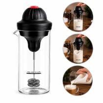 Copo mixer elétrico 450ml em vidro borossilicato misturador automático portátil espumador usb para bebidas Copo mixer elétrico 450ml em vidro borossilicato misturador automático portátil espumador usb para bebidas