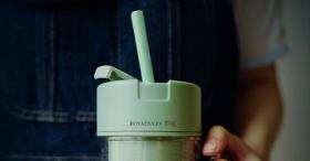 Copo Mixer Juicer Portátil Recarregável Usb 300ml